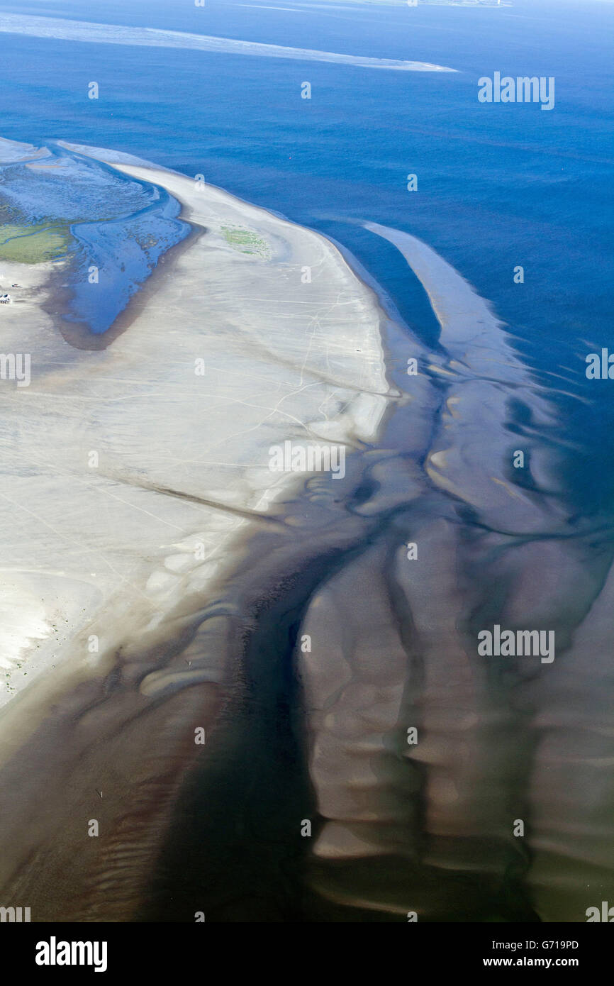 Nordsee-Küste, Nationalpark Wattenmeer Schleswig Holstein, St. Peter Ording, Eiderstedt, Schleswig-Holstein, Deutschland Stockfoto