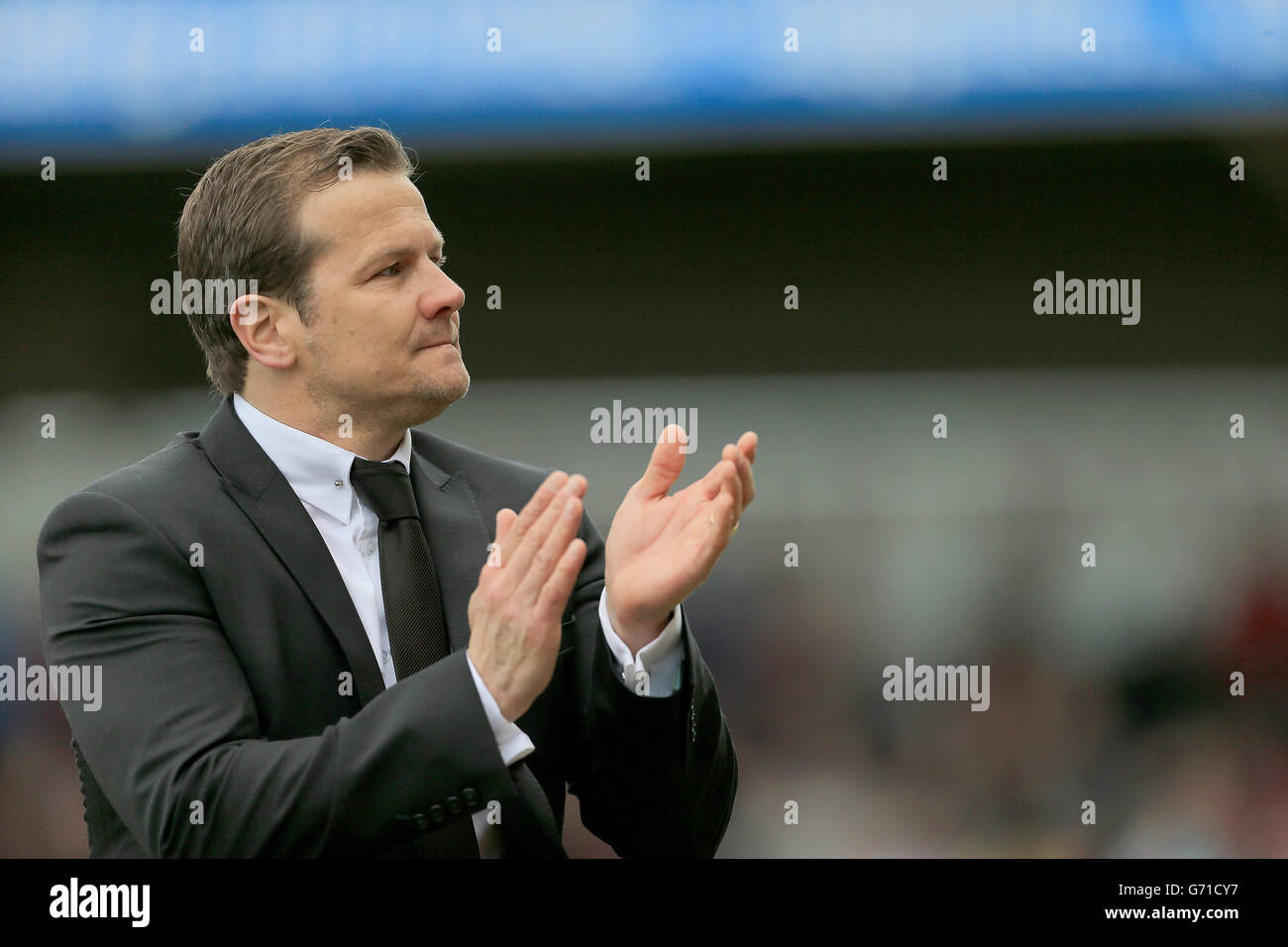 Fußball - Himmel Bet League One - Coventry City gegen Swindon Town - Sixfields Stadion Stockfoto