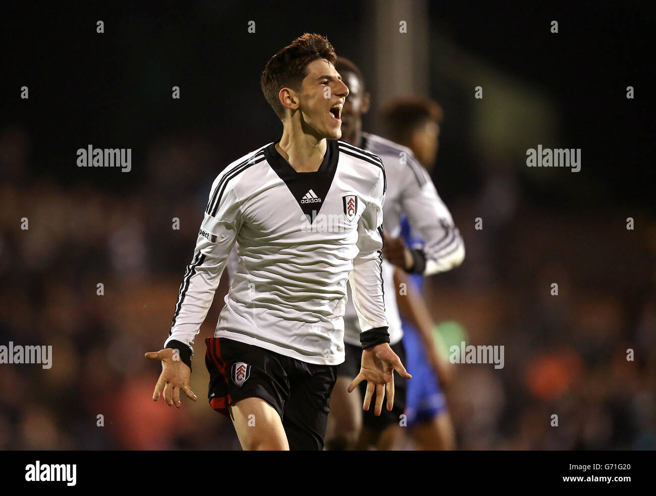 Fußball - FA Youth Cup-Finale - Hinspiel - Fulham V Chelsea - Craven Cottage Stockfoto