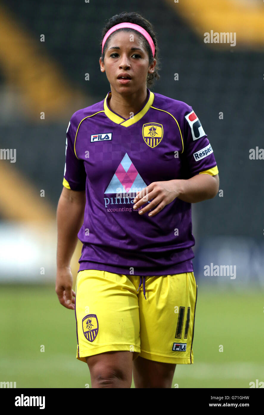 Fußball - FA Women Super-League - Halbfinale-Finale - Notts County Damen FC V Aston Villa Damen FC - Meadow Lane Stockfoto