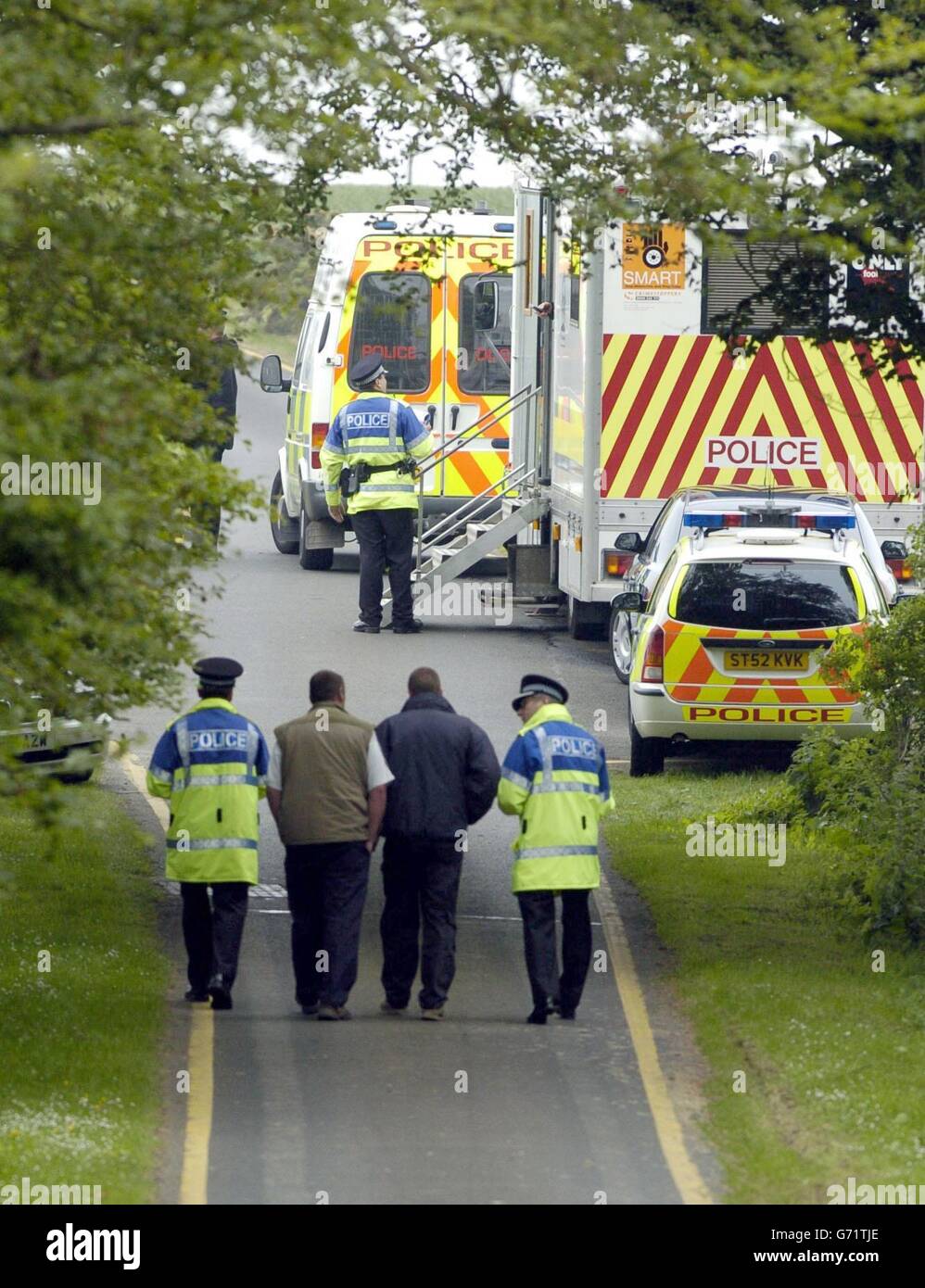 Schottlands geheimen Bunker Stockfoto