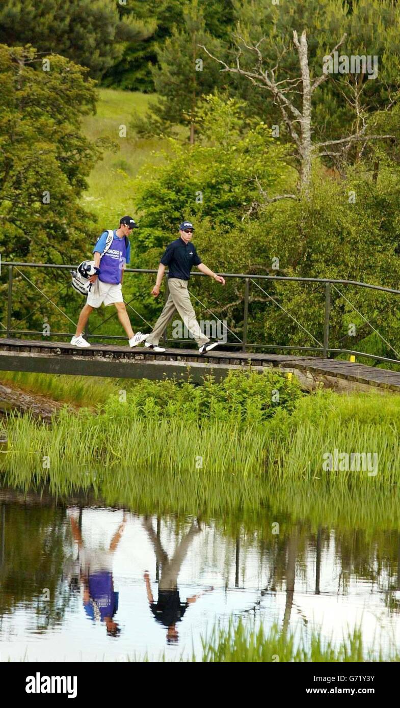 GOLF GLENEAGLES Stockfoto