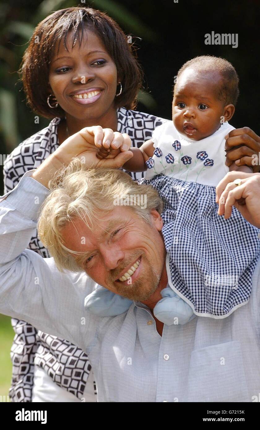 Luft geboren Geburt Stockfoto