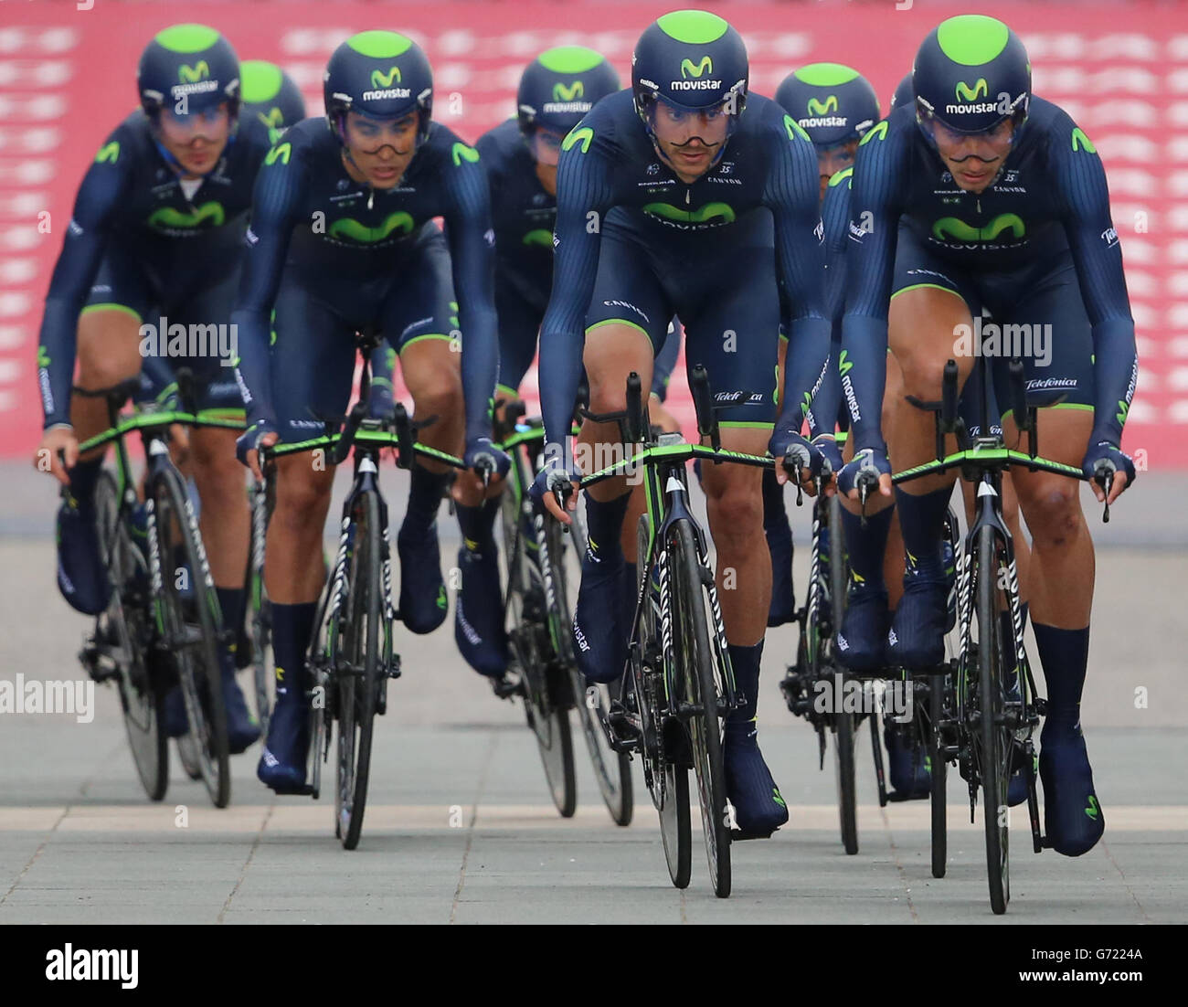 Radfahren - 2014 Giro d ' Italia - Phase One - Belfast Stockfoto