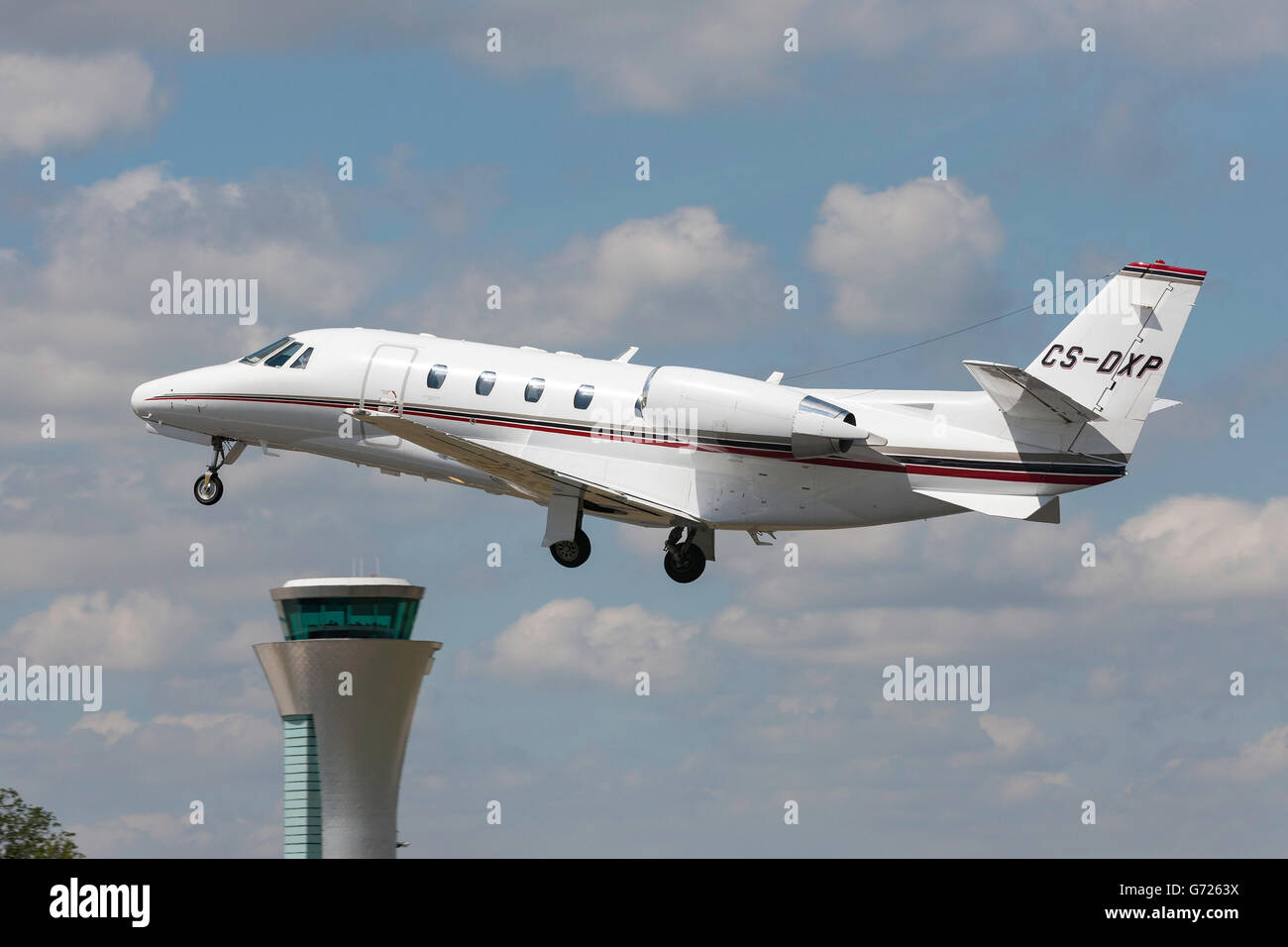 NetJets Cessna 560XL (Cessna Citation Excel) CS-DXP Stockfoto