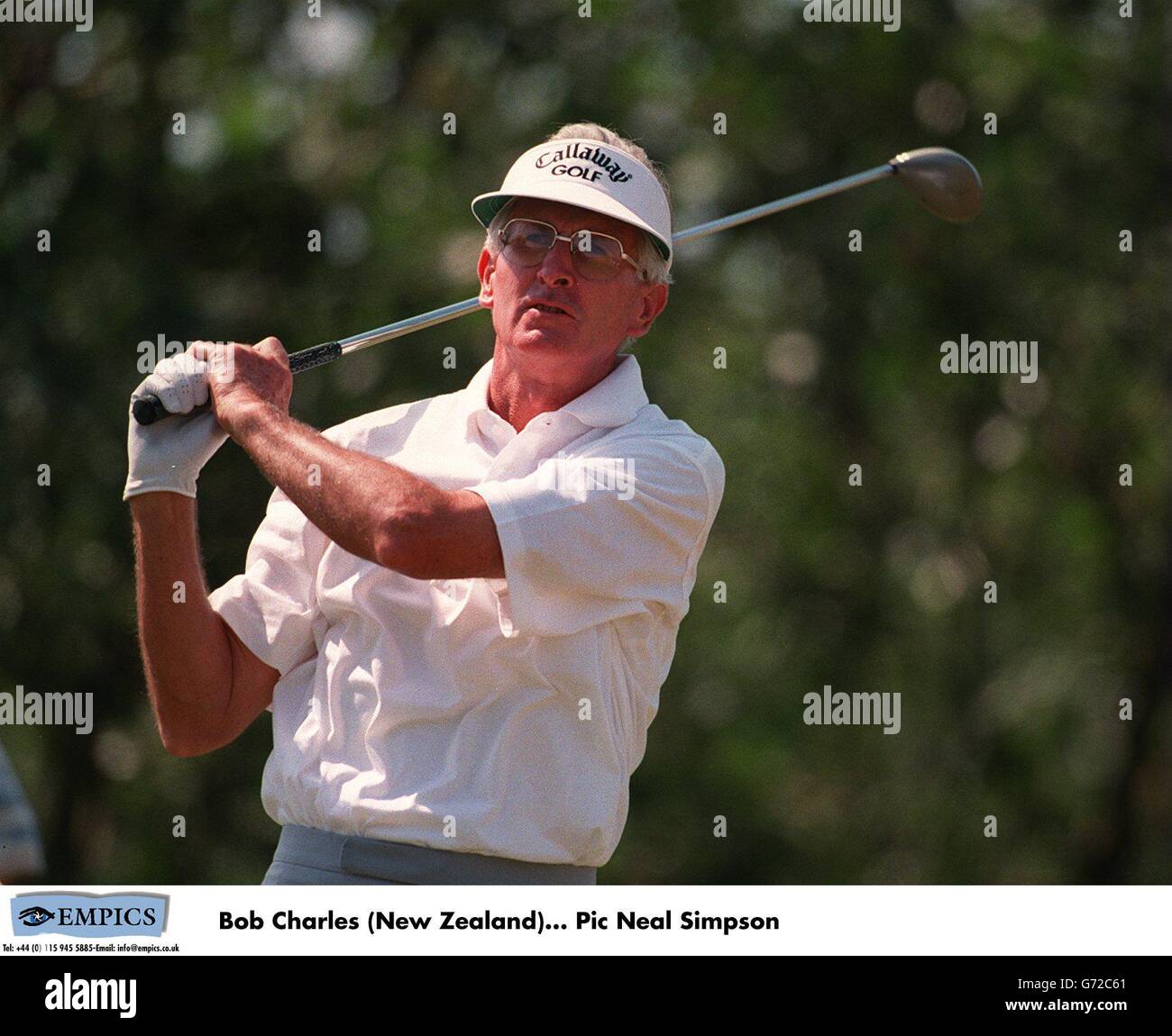 Golf - The Open Championship Royal Lytham & St Annes. Bob Charles (Neuseeland) Stockfoto