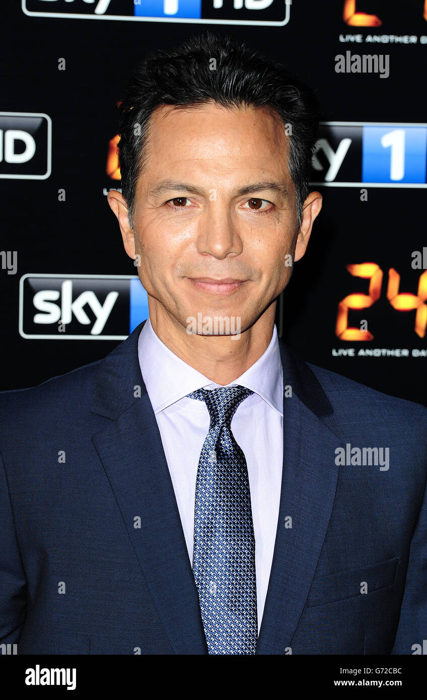 Benjamin Bratt bei der 24: Live Another Day UK Premiere im Old Billingsgate, London. DRÜCKEN SIE VERBANDSFOTO. Bilddatum: Dienstag, 6. Mai 2014. Das Foto sollte lauten: Ian West/PA Wire Stockfoto
