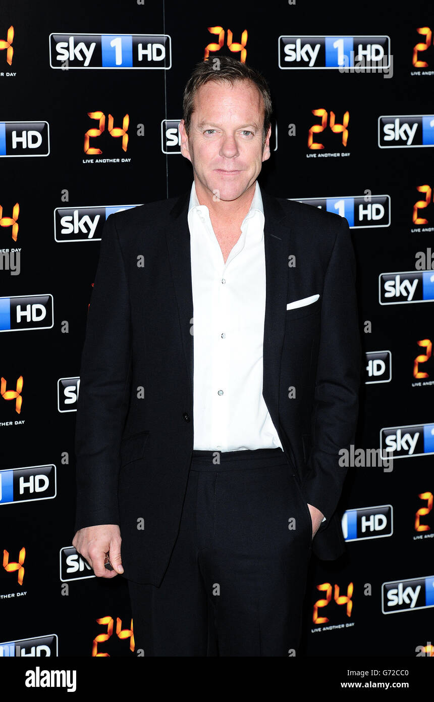 24: live Another Day Screening - London Stockfoto