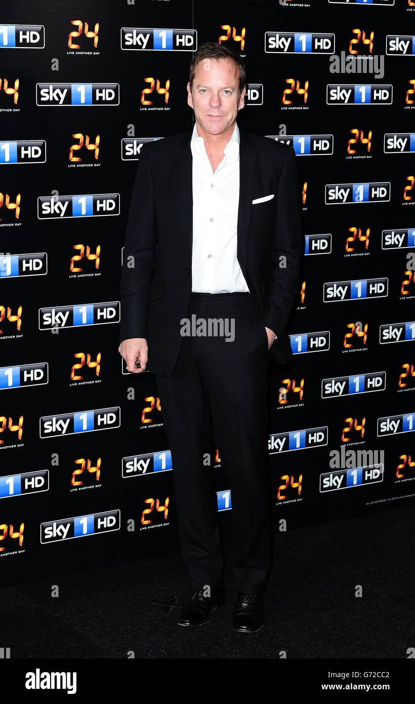 24: live Another Day Screening - London Stockfoto