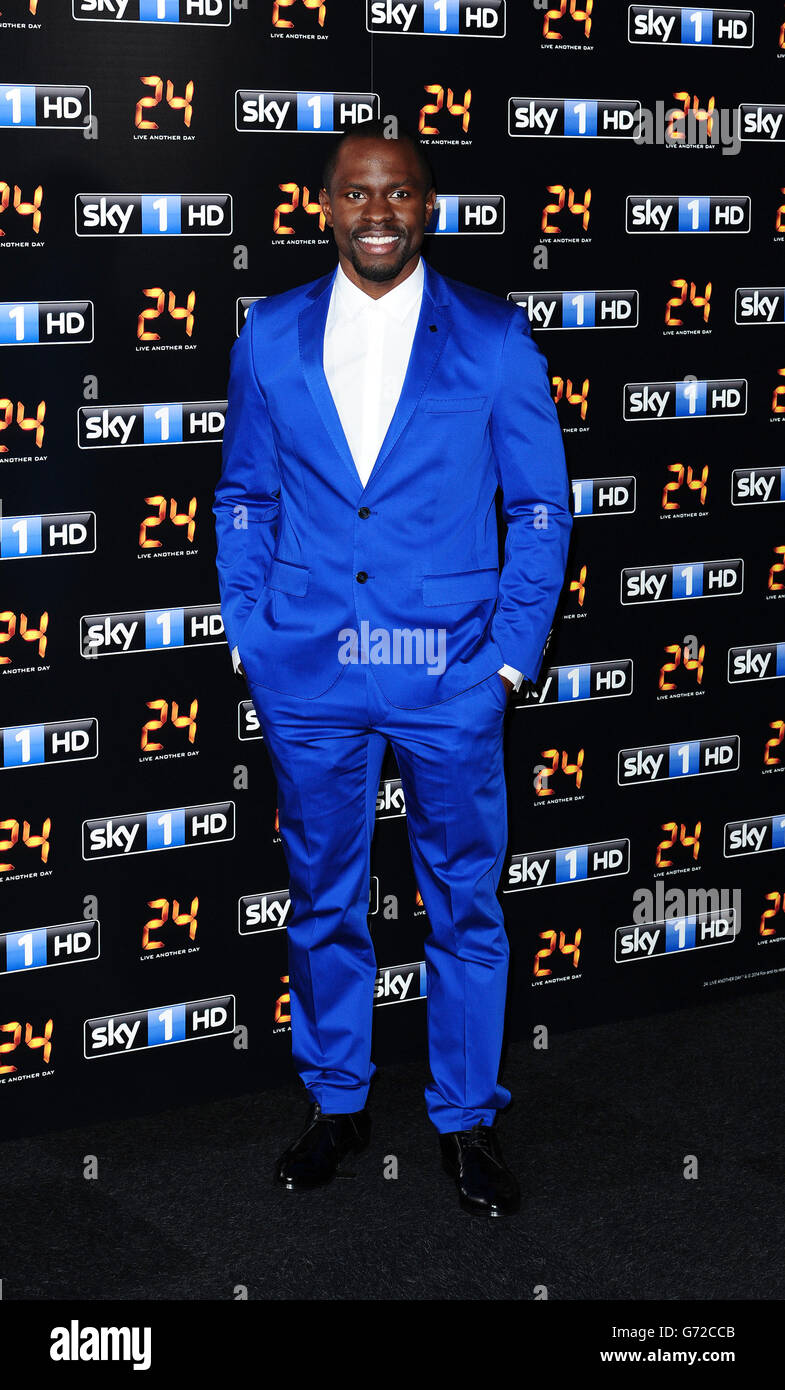 24: live Another Day Screening - London Stockfoto