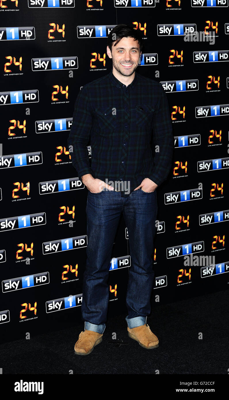 24: live Another Day Screening - London Stockfoto