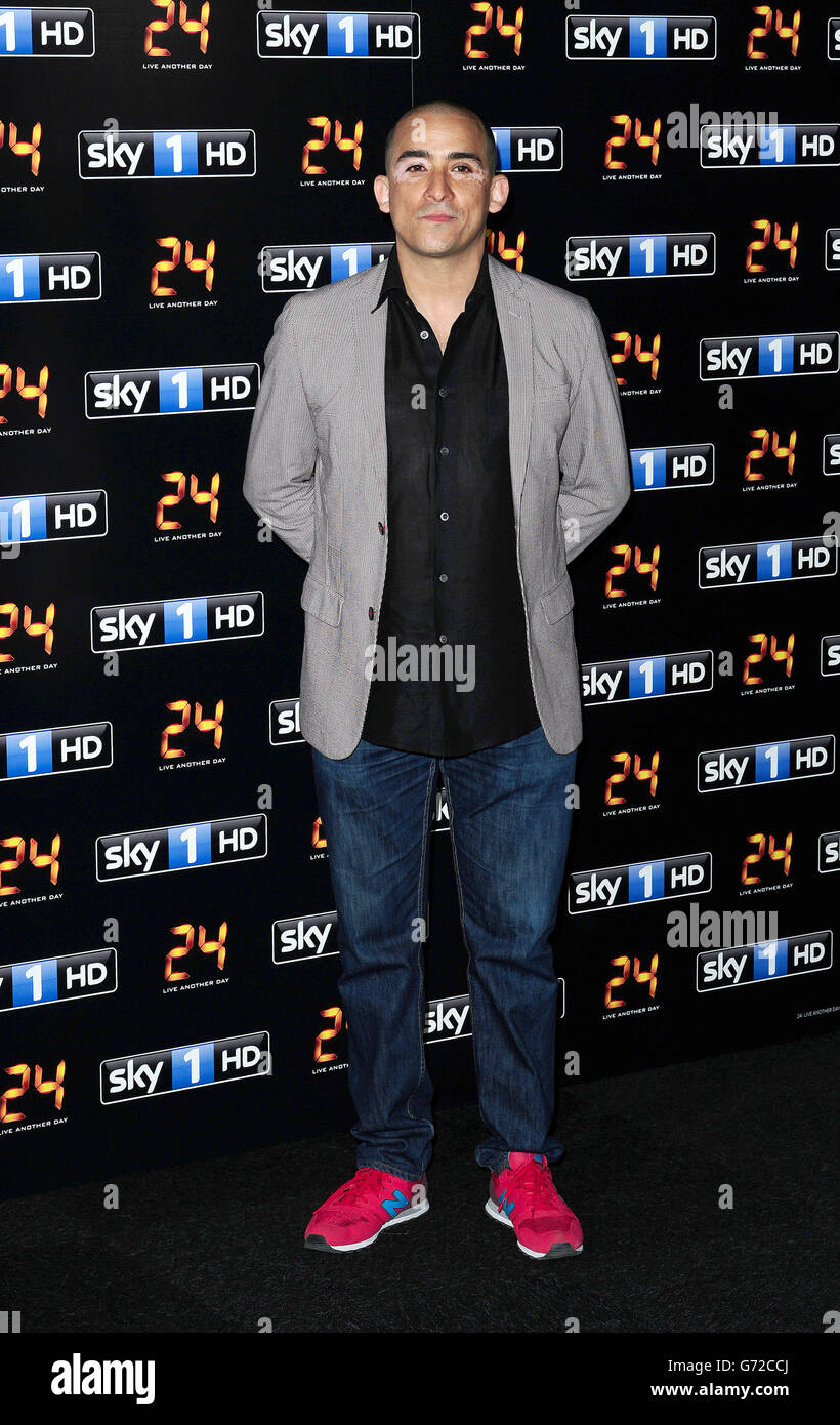 24: Live Another Day Screening - London. Nabil Elouahabi bei der 24: Live Another Day UK Premiere im Old Billingsgate, London. Stockfoto