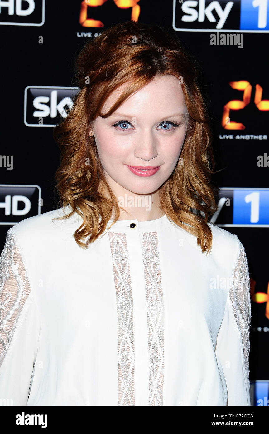 24: live Another Day Screening - London Stockfoto