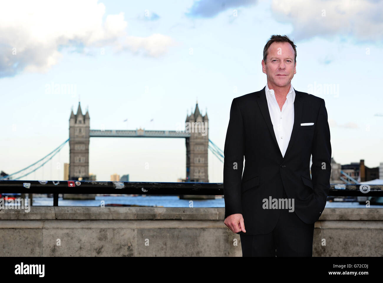 Kiefer Sutherland bei der 24: Live Another Day UK Premiere, London. Stockfoto