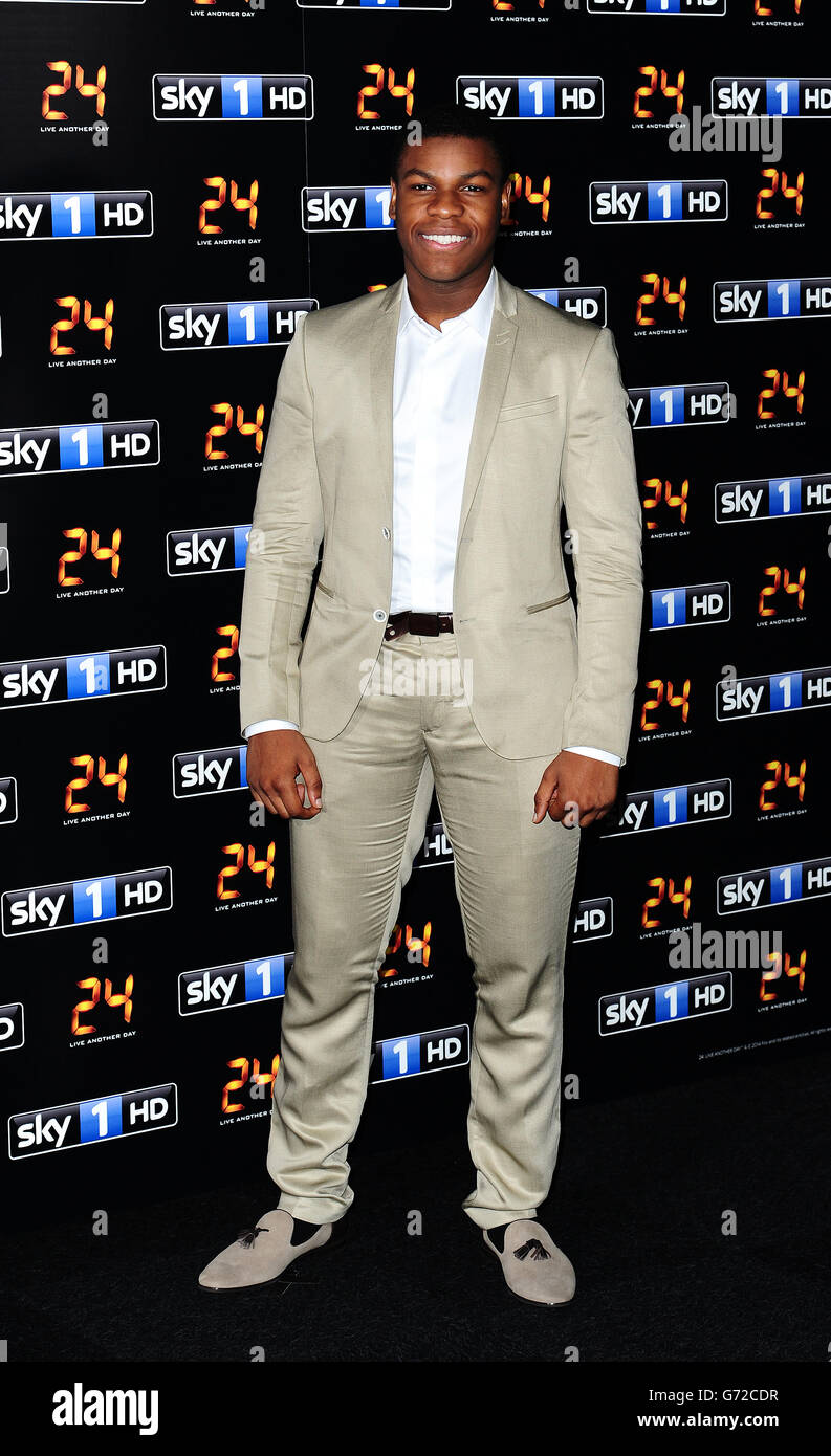 John Boyega bei der 24: Live Another Day UK Premiere in Old Billingsgate, London. DRÜCKEN Sie VERBANDSFOTO. Bilddatum: Dienstag, 6. Mai 2014. Bildnachweis sollte lauten: Ian West/PA Wire Stockfoto
