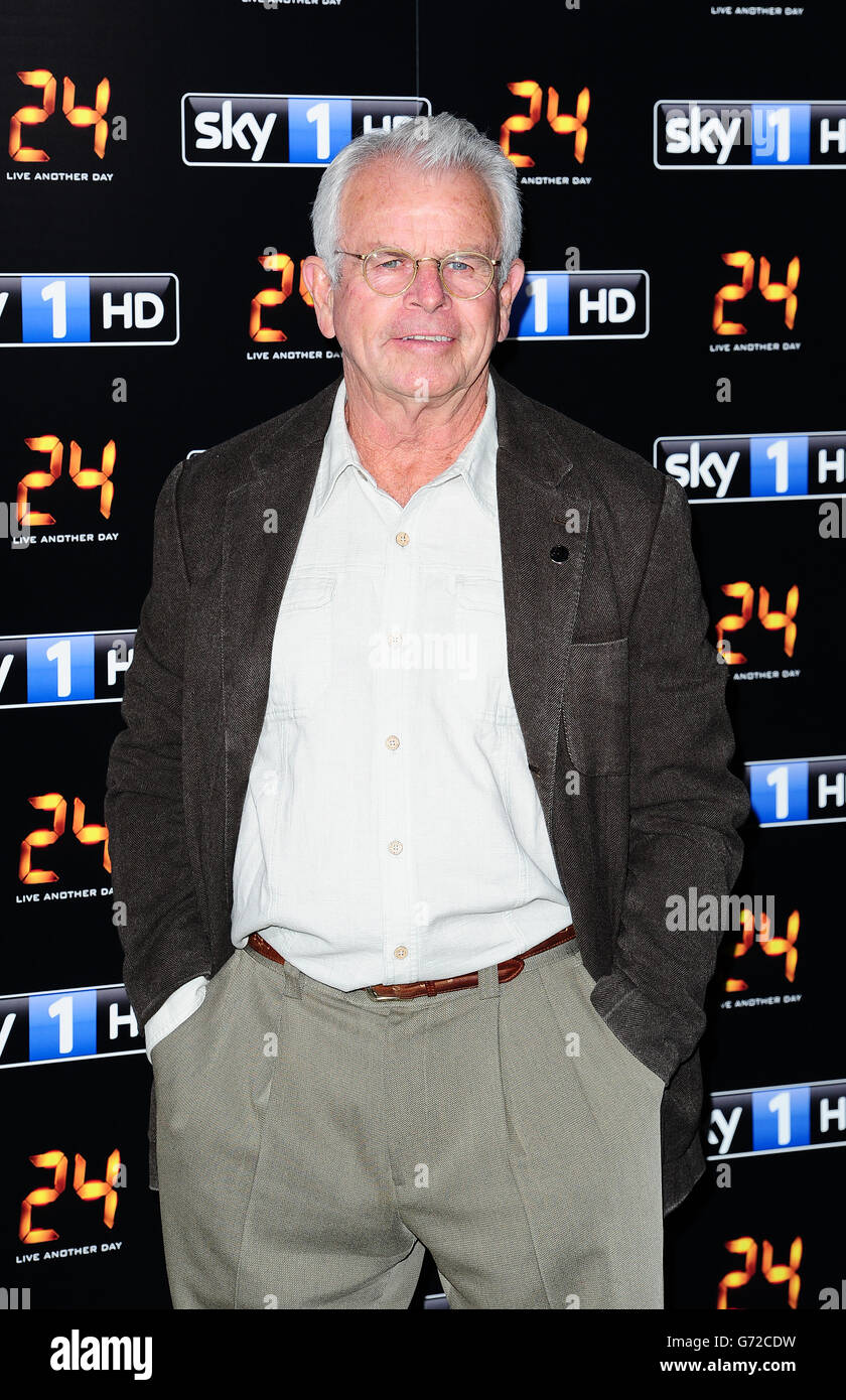 William Devane bei der 24: Live Another Day UK Premiere im Old Billingsgate, London. DRÜCKEN SIE VERBANDSFOTO. Bilddatum: Dienstag, 6. Mai 2014. Das Foto sollte lauten: Ian West/PA Wire Stockfoto