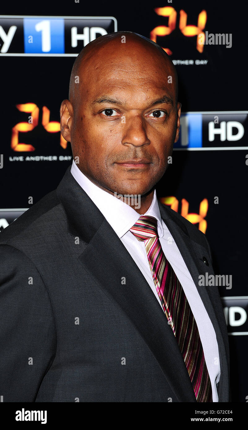 Colin Salmon bei der 24: Live Another Day UK Premiere in Old Billingsgate, London. DRÜCKEN Sie VERBANDSFOTO. Bilddatum: Dienstag, 6. Mai 2014. Bildnachweis sollte lauten: Ian West/PA Wire Stockfoto