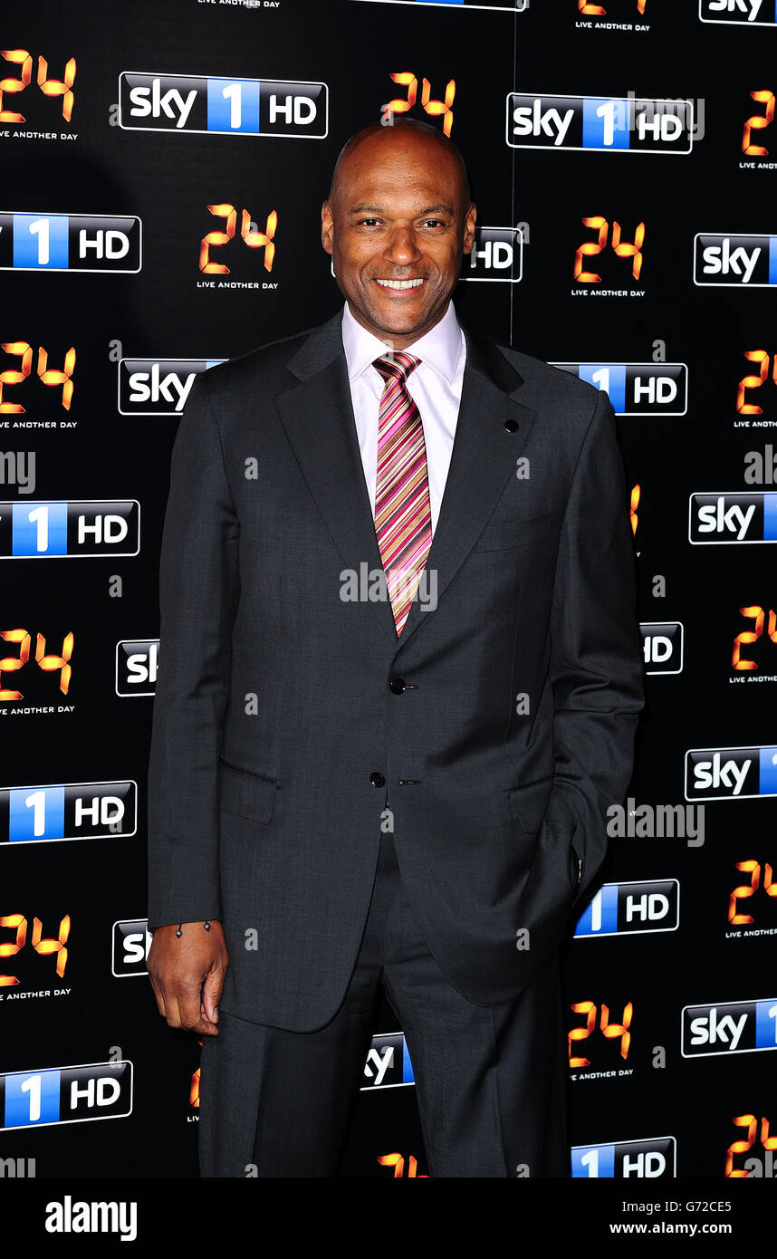 Colin Salmon bei der 24: Live Another Day UK Premiere in Old Billingsgate, London. DRÜCKEN Sie VERBANDSFOTO. Bilddatum: Dienstag, 6. Mai 2014. Bildnachweis sollte lauten: Ian West/PA Wire Stockfoto