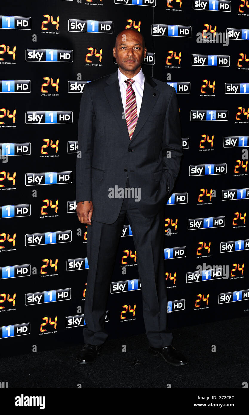 24: live Another Day Screening - London Stockfoto