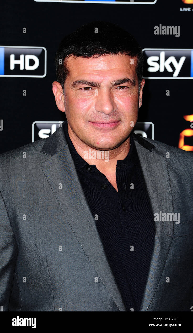 Tamer Hassan bei der 24: Live Another Day UK Premiere in Old Billingsgate, London. DRÜCKEN Sie VERBANDSFOTO. Bilddatum: Dienstag, 6. Mai 2014. Bildnachweis sollte lauten: Ian West/PA Wire Stockfoto