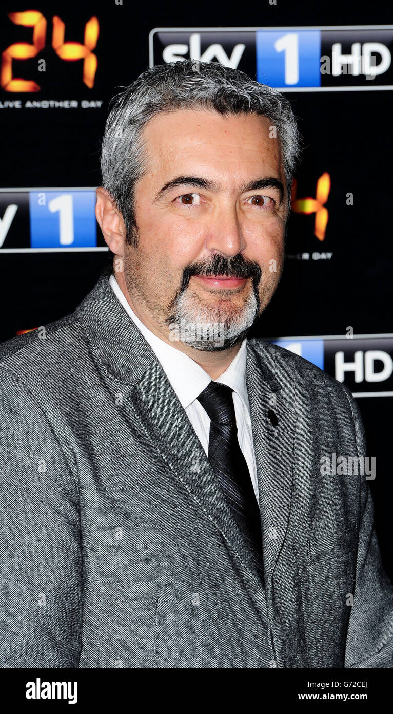 Jon Cassar bei der 24: Live Another Day UK Premiere im Old Billingsgate, London. Stockfoto