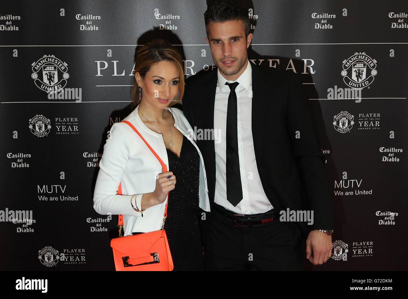 Fußball - 2014 Manchester United-Spieler des Jahres Awards - Ankünfte - Old Trafford Stockfoto