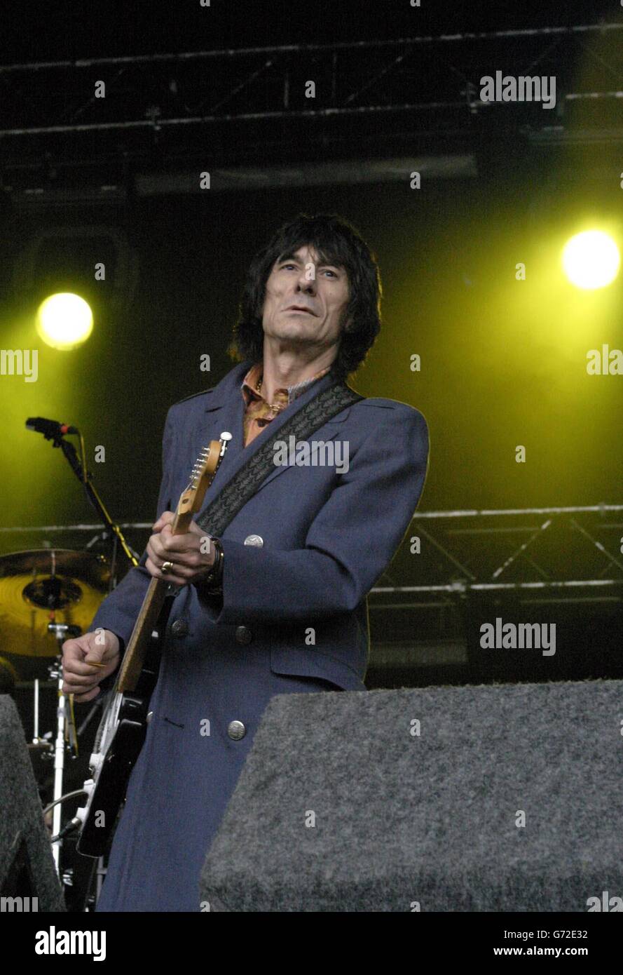 Ronnie Wood Fleadh Musikfestival Stockfoto