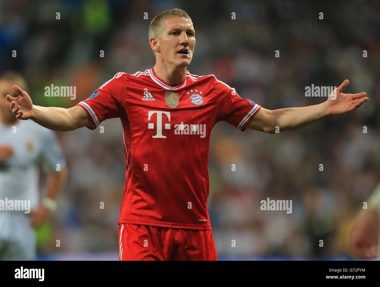 Fußball - UEFA Champions League - Halbfinale-Finale - Hinspiel - Real Madrid V Bayern München - Santiago Bernabeu Stockfoto