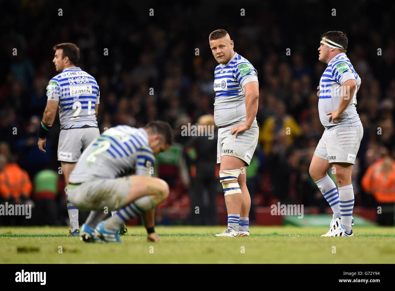 Rugby-Union - Heineken Cup - Final - RC Toulon V Sarazenen - Millennium Stadium Stockfoto