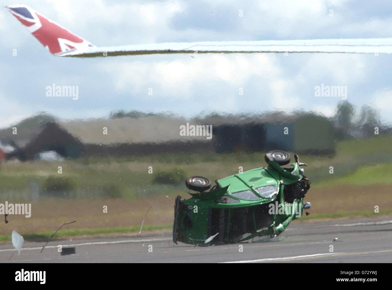 BBC Top Gear Citroen 2CV Stockfoto