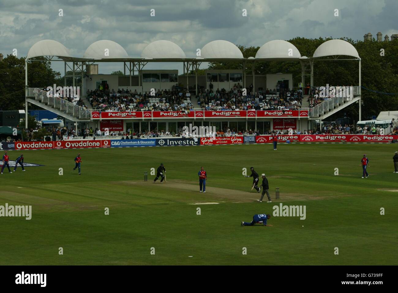 England – Neuseeland. England – Neuseeland, Bristol. Natwest Series. Stockfoto