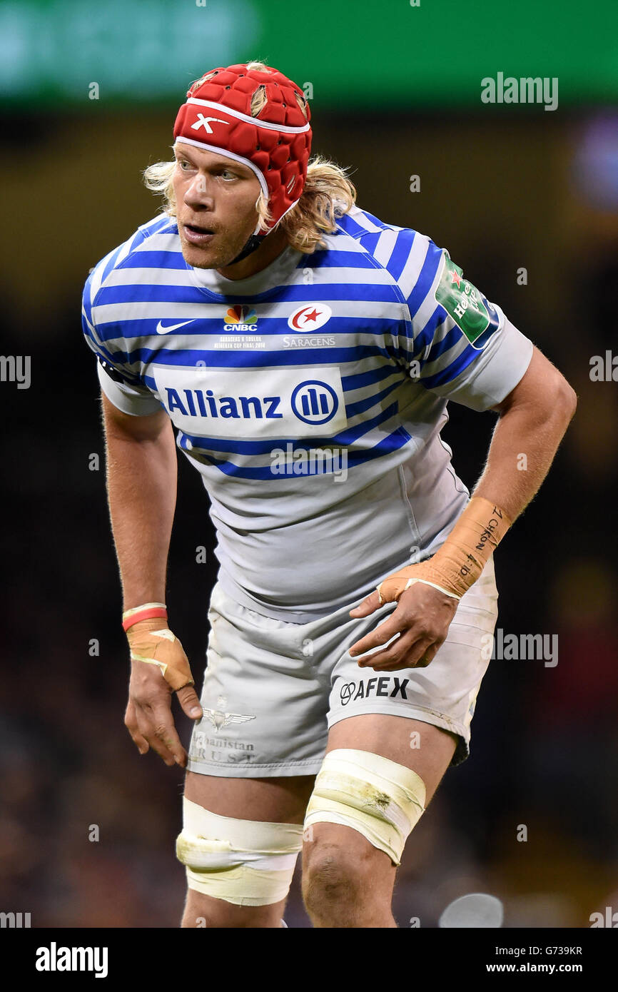 Rugby-Union - Heineken Cup - Final - RC Toulon V Sarazenen - Millennium Stadium Stockfoto