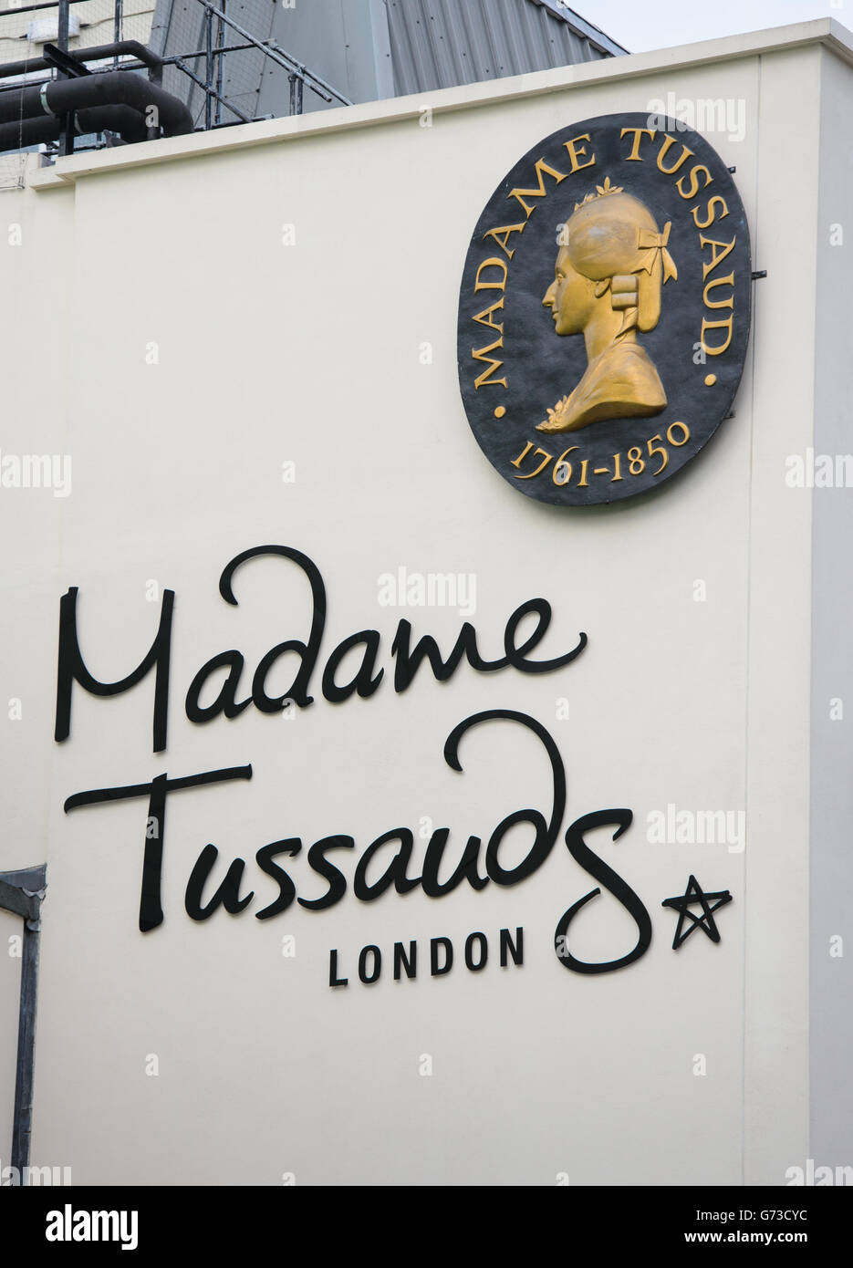 Gesamtansicht von Madame Tussauds, im Zentrum von London. DRÜCKEN Sie VERBANDSFOTO. Bilddatum: Montag, 2. Juni 2014. Bildnachweis sollte lauten: Dominic Lipinski/PA Wire Stockfoto