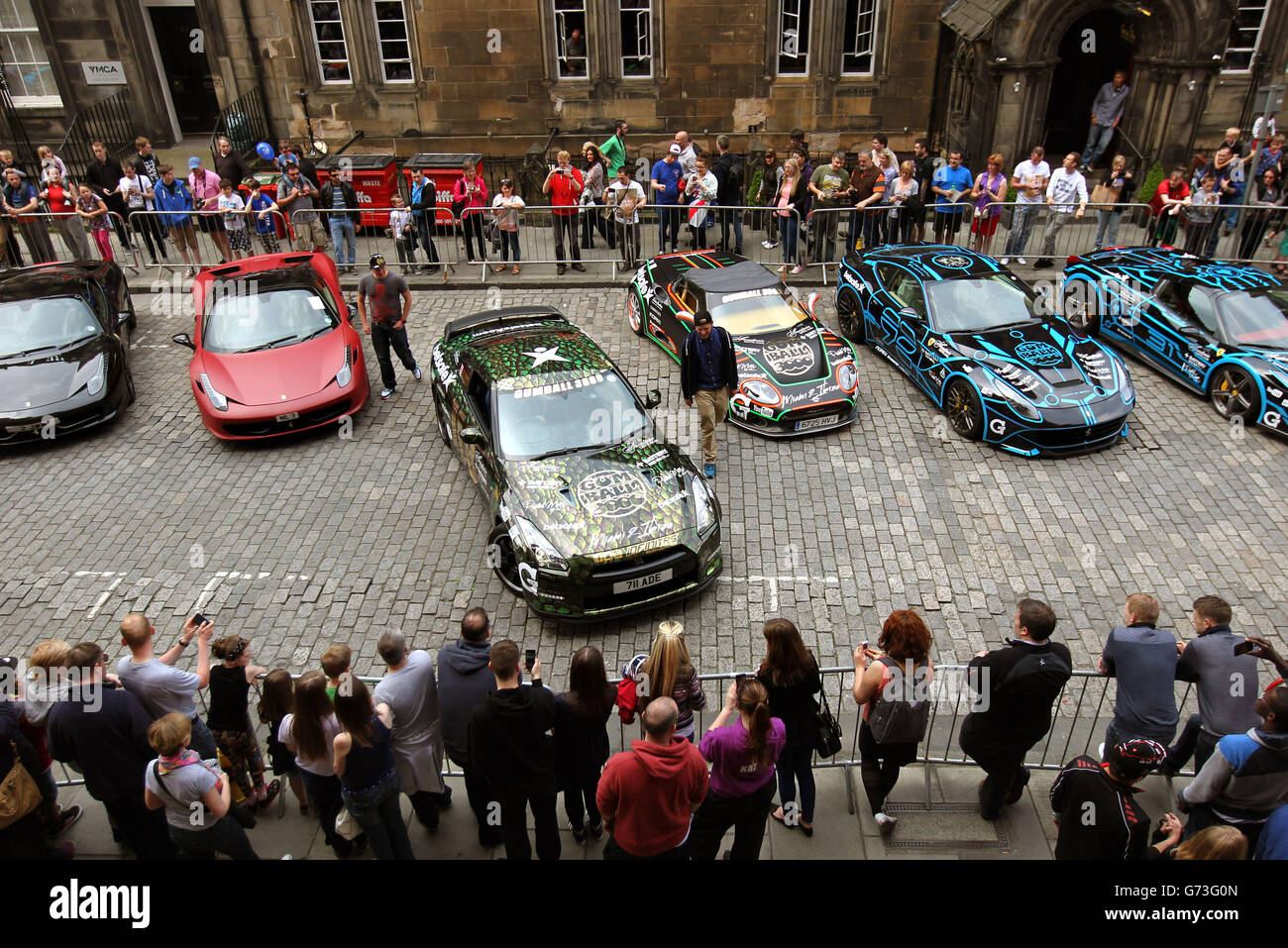 Gumball 3000 Rally photocall Stockfoto