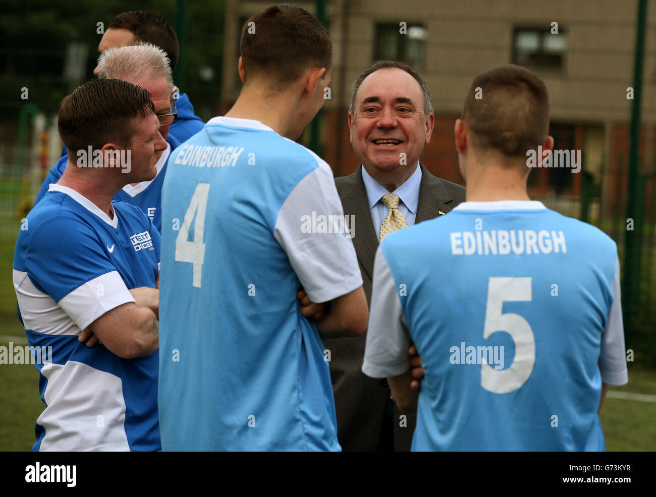 Schottisches Kabinettstreffen in Rutherglen. S Zukunft im November letzten Jahres. Stockfoto