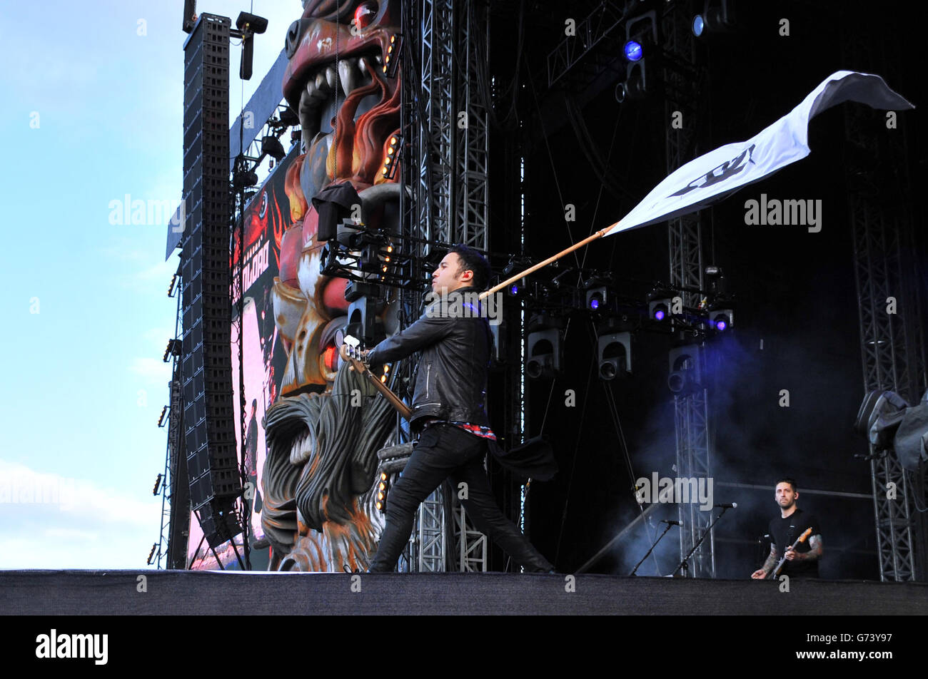 Download Festival 2014 - Tag zwei - Donington Park Stockfoto