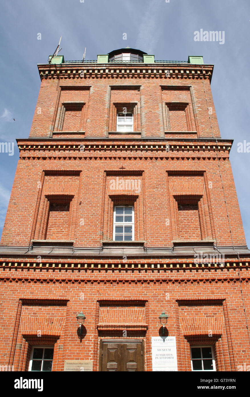 Kap Arkona-Leuchtturm auf der Insel Rügen. Deutschland Stockfoto