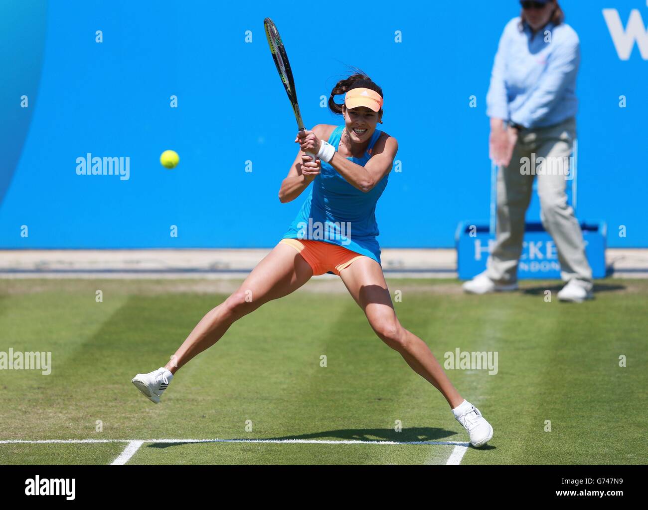 Tennis - AEGON Classic 2014 - Tag 5 - Edgbaston Priory Club Stockfoto