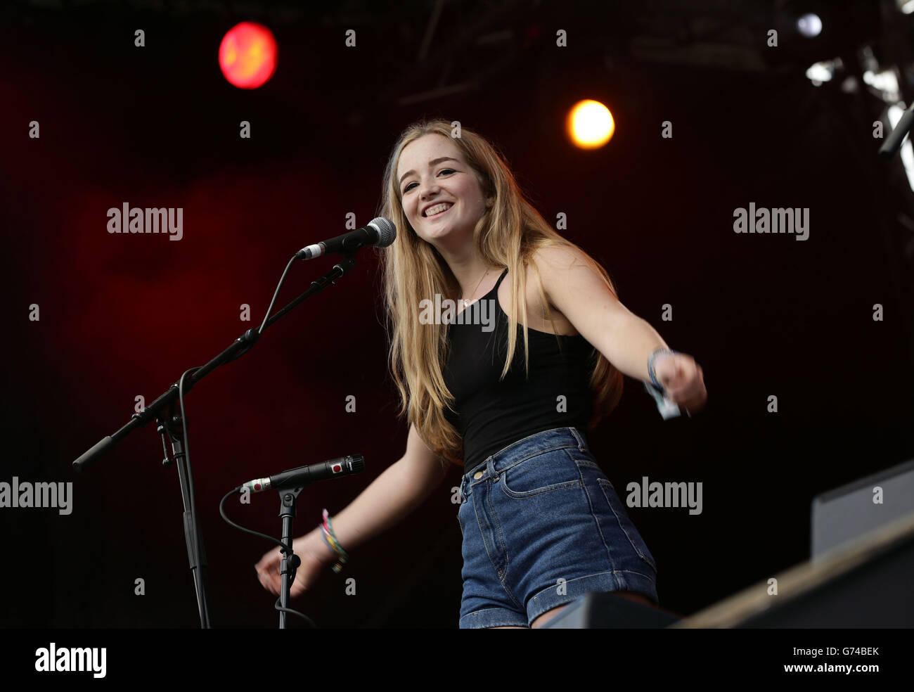 Isle Of Wight Festival 2014 - Tag 2 Stockfoto