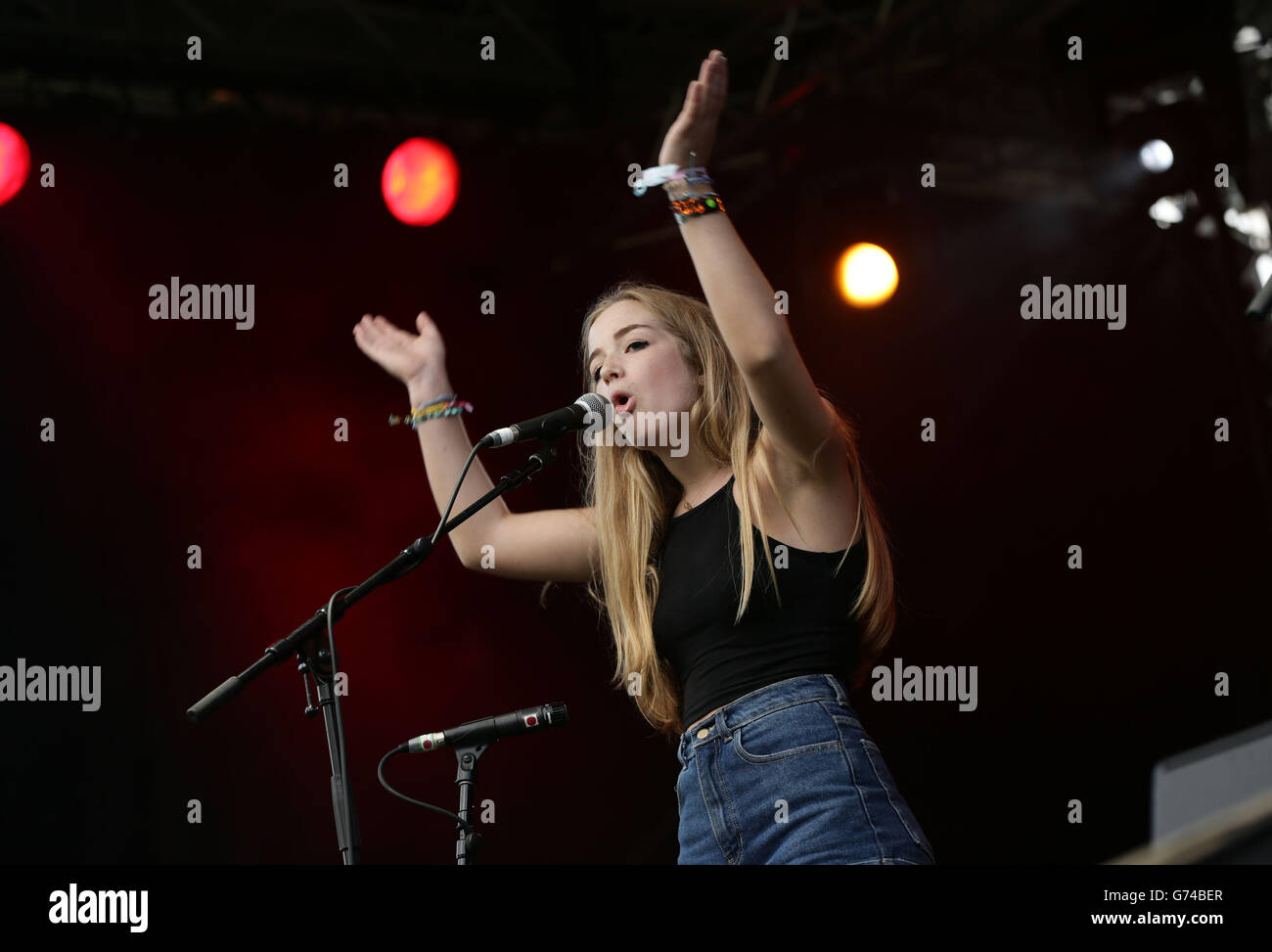 Isle Of Wight Festival 2014 - Tag 2 Stockfoto