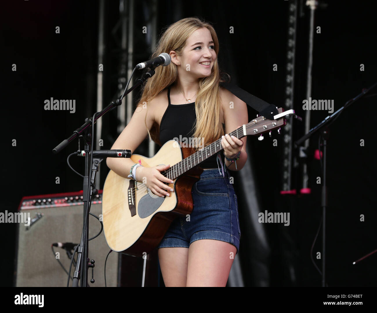 Isle Of Wight Festival 2014 - Tag 2 Stockfoto