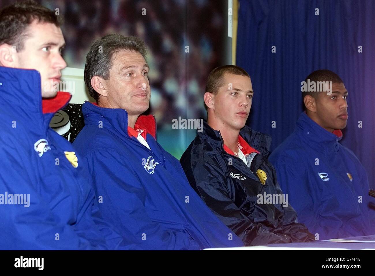 Great Britain Rugby-Trainer Stockfoto