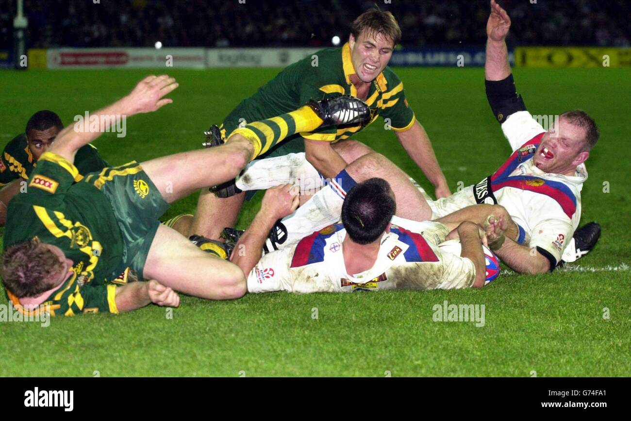 Great Britain V Australien Stockfoto