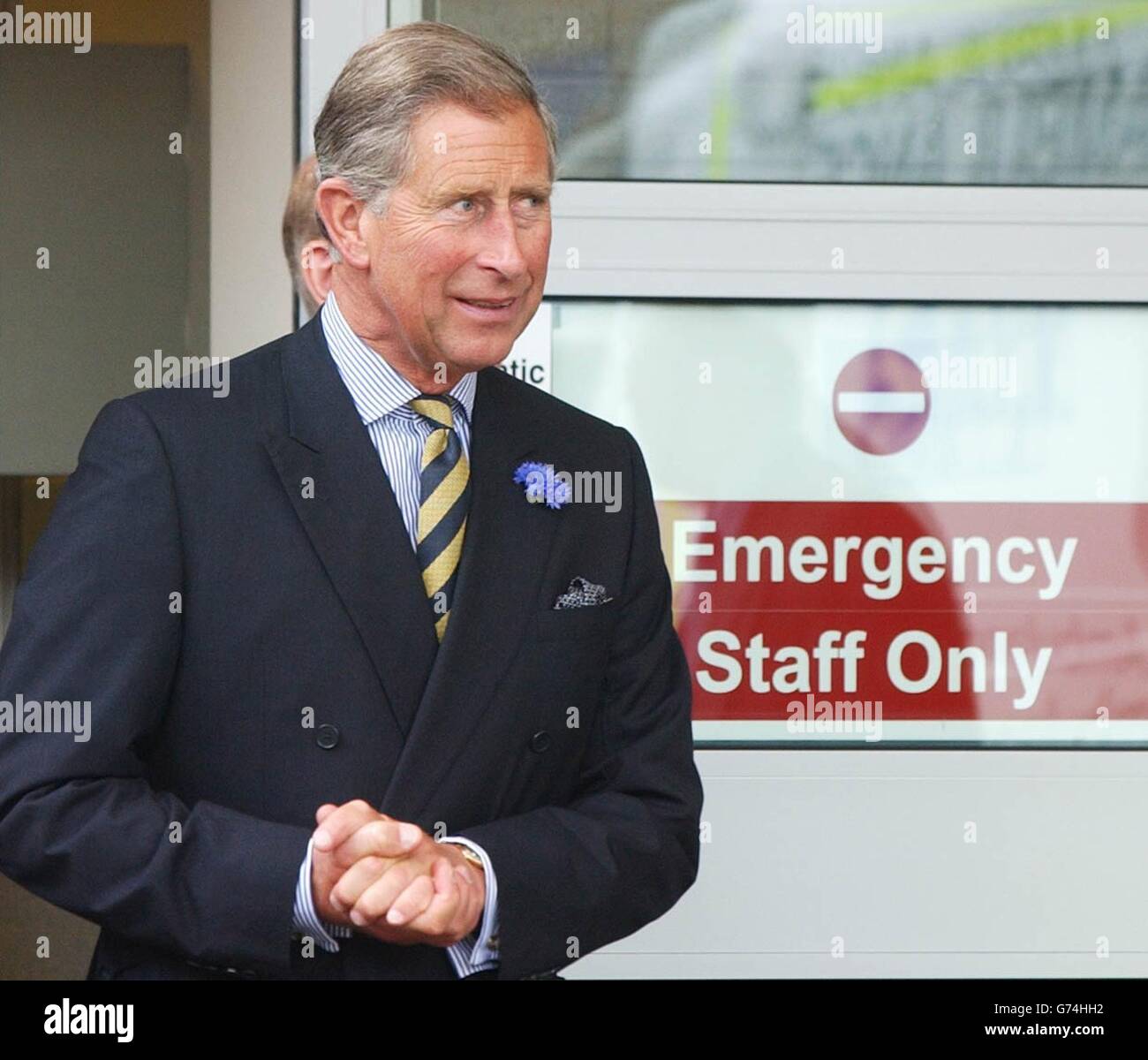 Der Prince Of Wales öffnet Queens Medical Centre Stockfoto