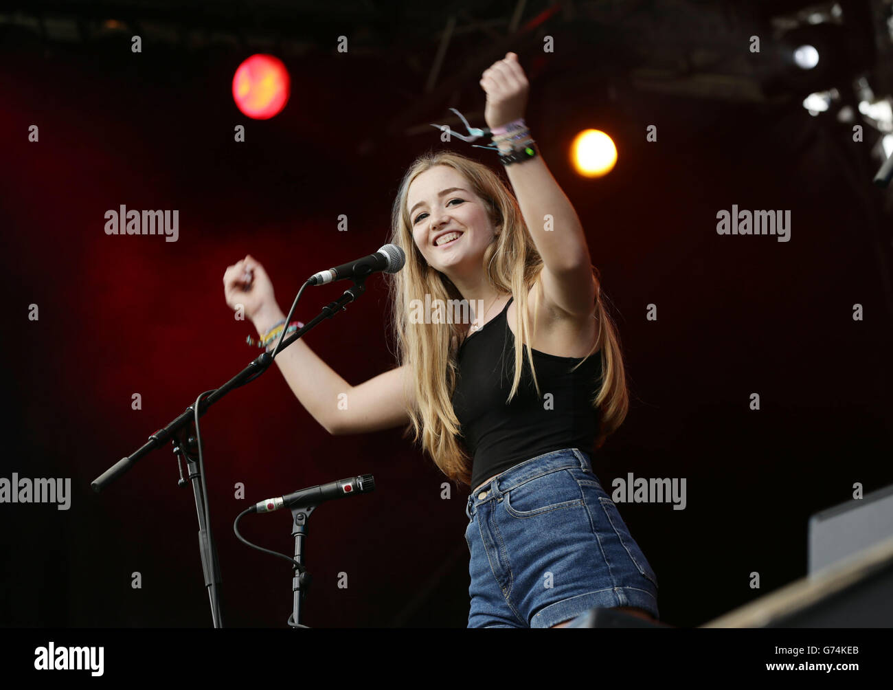 Isle Of Wight Festival 2014 - Tag 2 Stockfoto