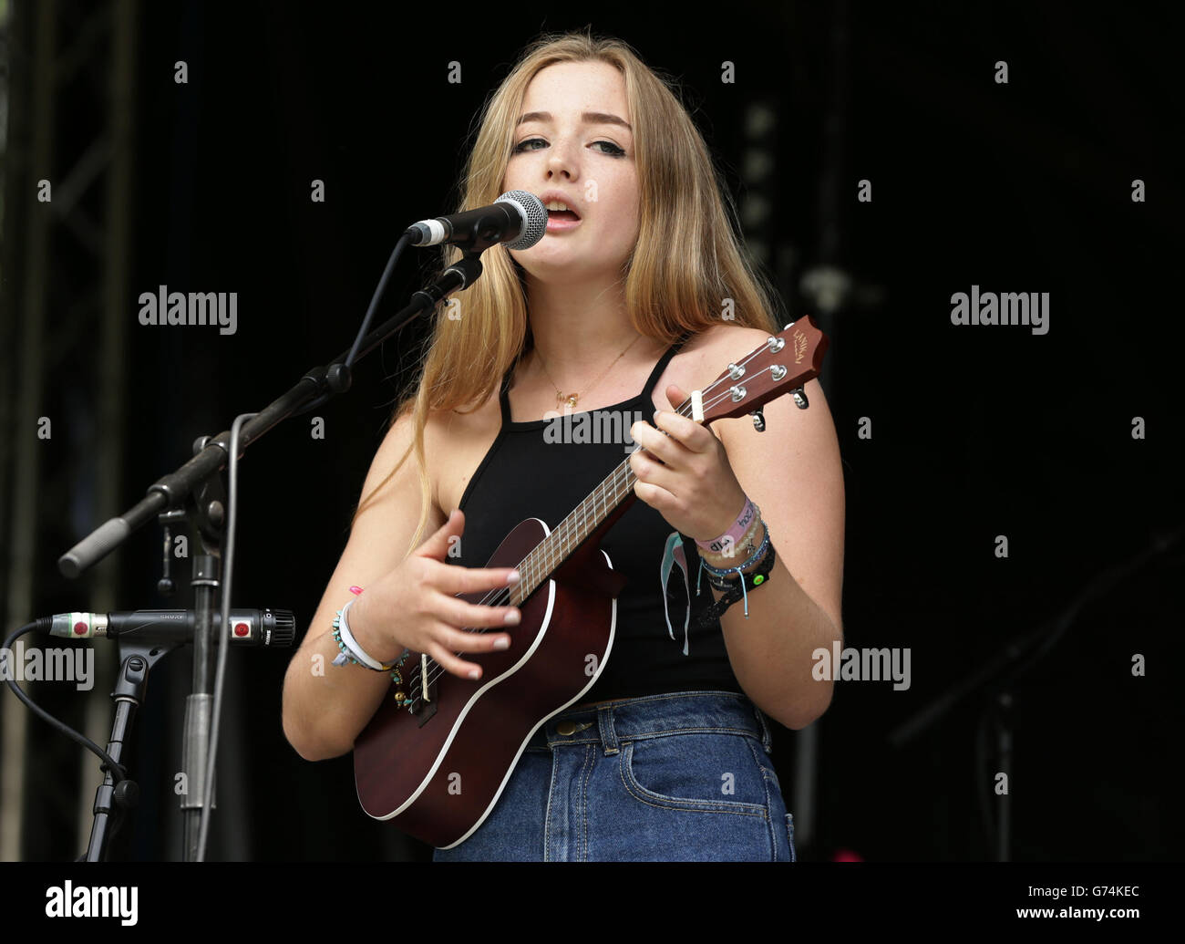 Isle Of Wight Festival 2014 - Tag 2 Stockfoto