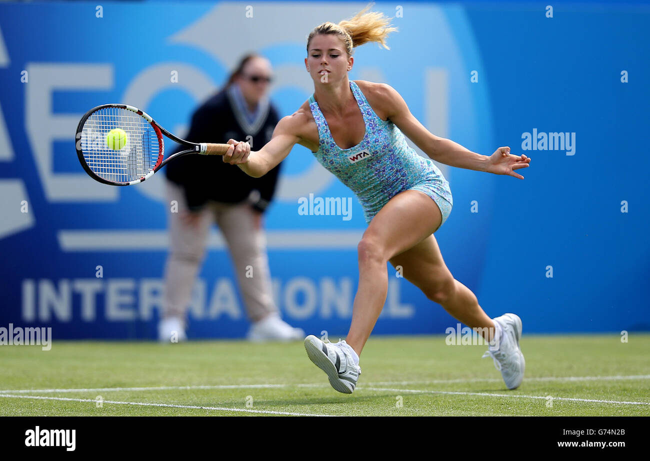 Tennis - AEGON International 2014 - Tag 2 - Devonshire Park. Camila