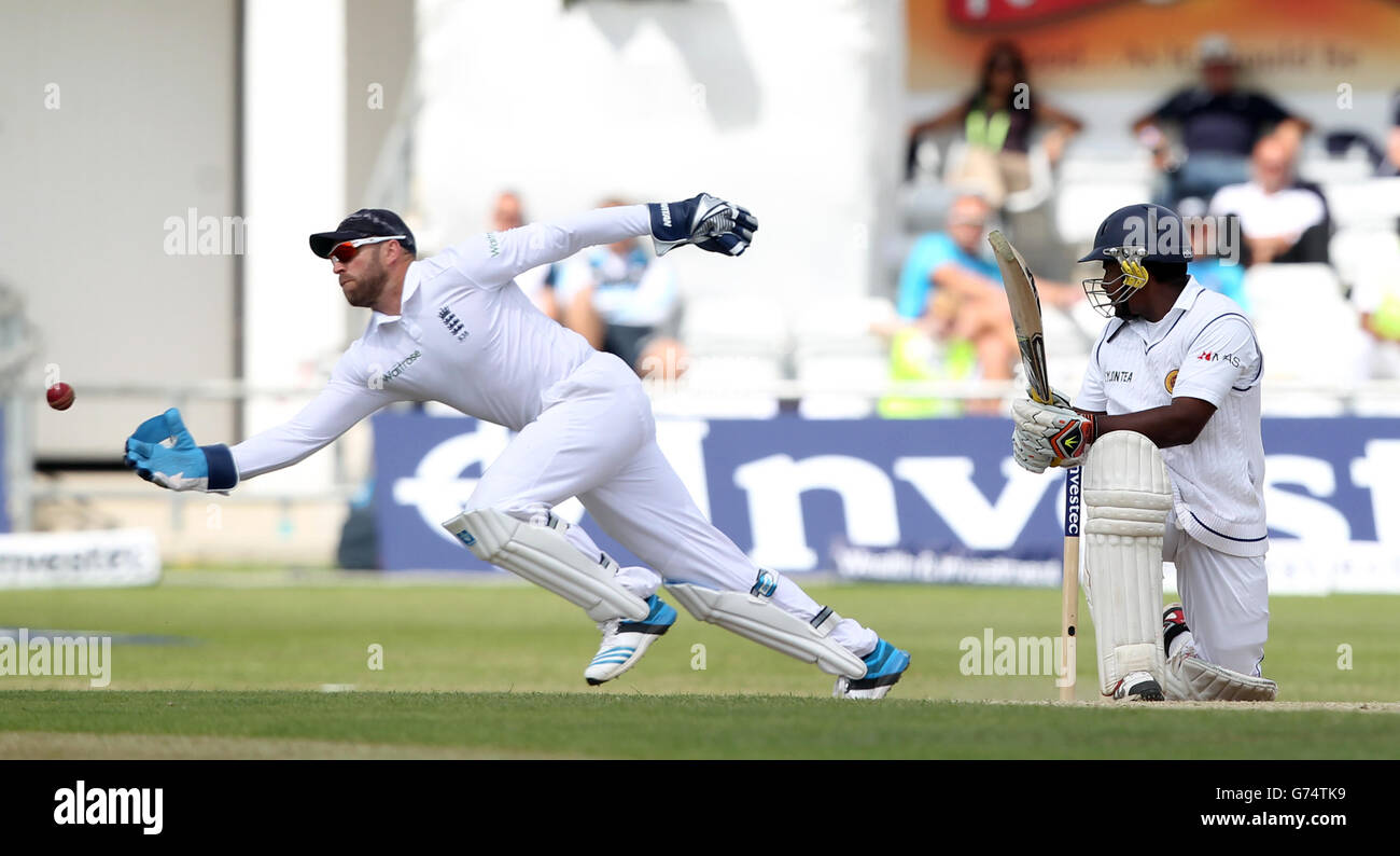 Cricket - Investec Testreihen - zweiter Test - Tag vier - England V Sri Lanka - Headingley Stockfoto