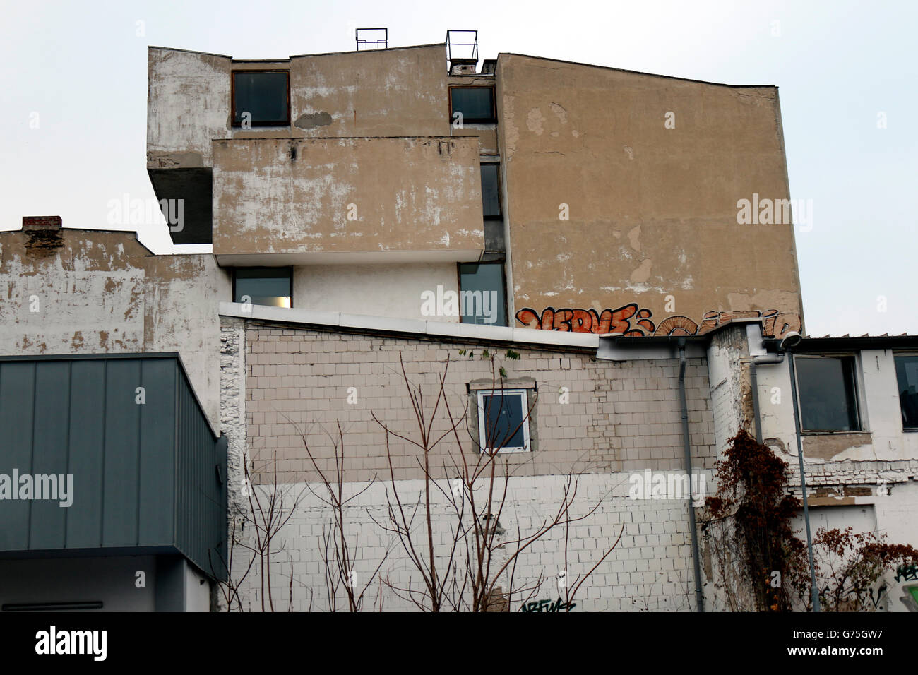 Haessliches Bauwerk, Berlin-Wedding. Stockfoto
