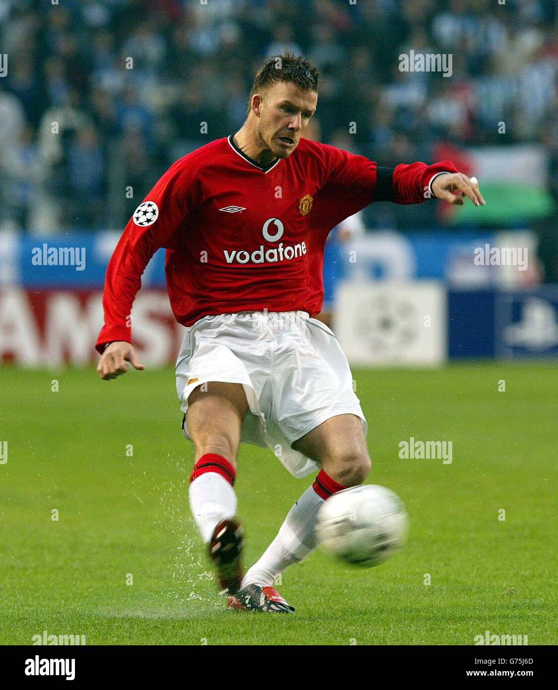 David Beckham konnte sich von seiner Knöchelverletzung rechtzeitig erholen,  bis die Champions League von Manchester United nächste Woche gegen  Deportivo La Coruna zurückkehrte. Beckham wurde in der Stoppzeit während  des United 2-0-Sieges